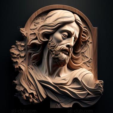 3D model st jesus (STL)